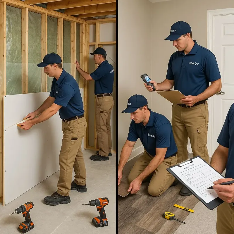 Repairs and Reconstruction process in Pine County, MN